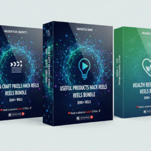 The Ultimate Viral Reels Toolkit: Art, Life Hacks & Wellness (9000+ Ready to Upload Videos)